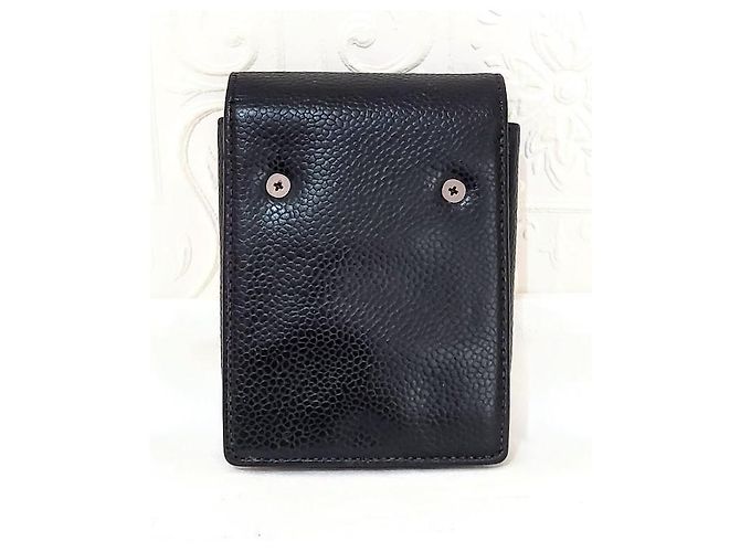 Chanel Timeless Caviar Leather Case Black - view 14