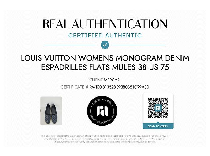 Louis Vuitton Espadrillas Mules Monogram Denim Blu Navy - vista 2