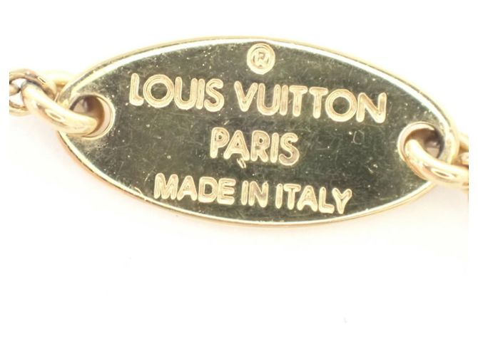 Collar de Péndulo de Metal Dorado Louis Vuitton - vista 6