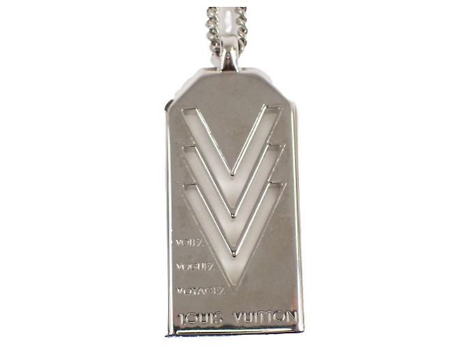 Collar Péndulo Louis Vuitton VVV M00050 Plata - vista 2