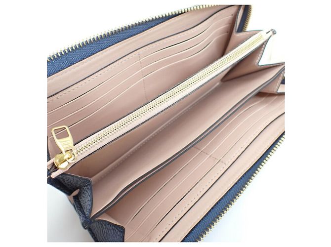 Cartera Larga Comete de Louis Vuitton Azul marino - vista 4