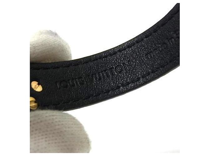 Bracciale Charm LV Twist Louis Vuitton Nero - vista 2