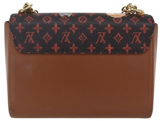 Borsa Louis Vuitton Twist Edizione Limitata Grace Coddington Catogram Canvas MM Marrone - vista 2