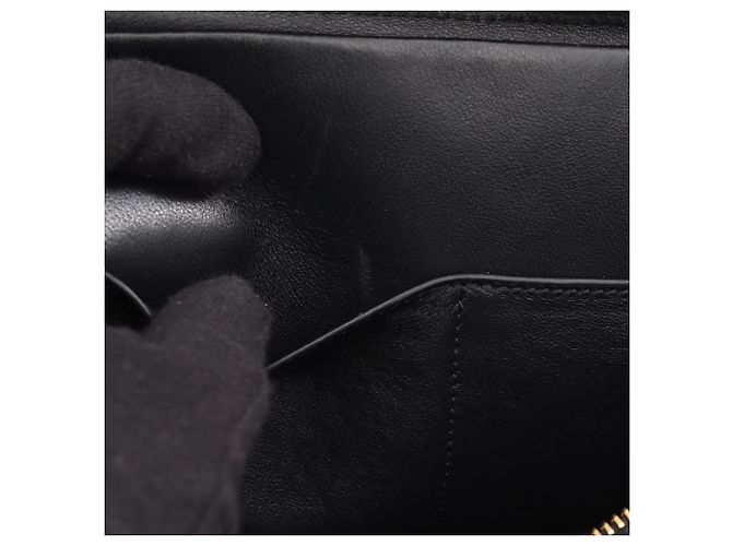 Céline Borsa Trapeze Medium di Celine Nero Rosa Beige - vista 14