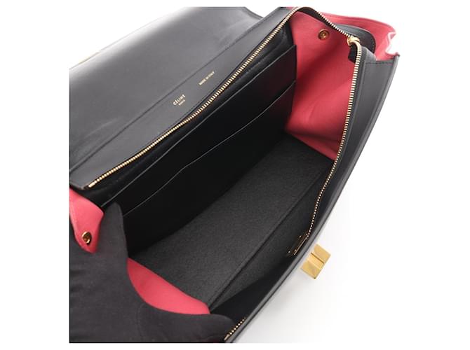 Céline Borsa Trapeze Medium di Celine Nero Rosa Beige - vista 3