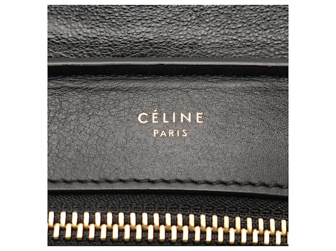 Céline Borsa Trapeze Medium di Celine Nero Rosa Beige - vista 4