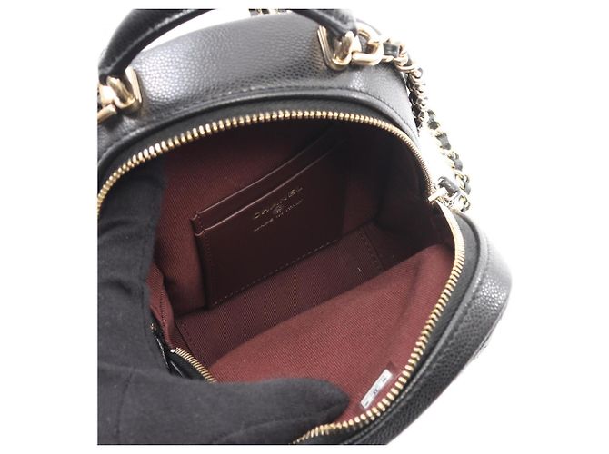 Timeless Zaino in pelle di vitello nero Matelassé Chanel - vista 3