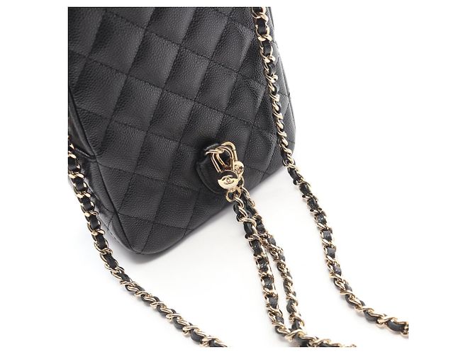Timeless Zaino in pelle di vitello nero Matelassé Chanel - vista 8