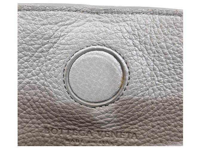 Borsa Bottega Veneta grigia Intrecciato 2 in 1 - vista 17