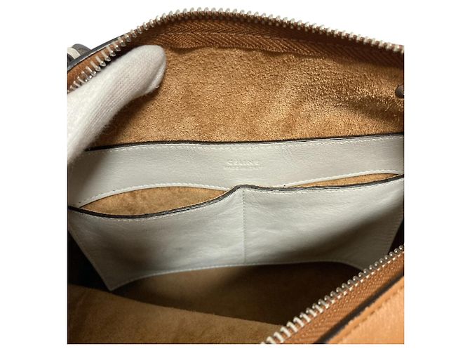 Céline Celine 2-Way Small Soft Cube Schultertasche Braun - Ansicht 8