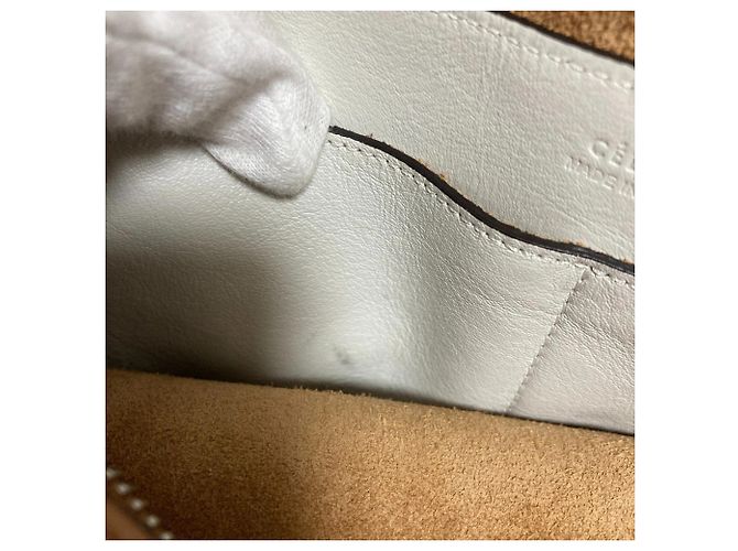 Céline Celine 2-Way Small Soft Cube Schultertasche Braun - Ansicht 9