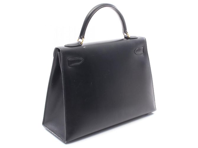 Borsa Hermès Kelly 32 Nero - vista 2