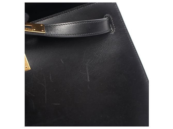Borsa Hermès Kelly 32 Nero - vista 7