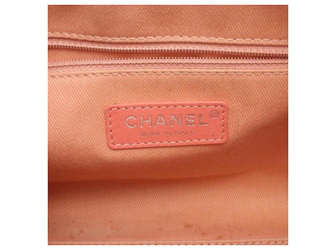 Borsa da bowling Deauville di Chanel Rosa - vista 4