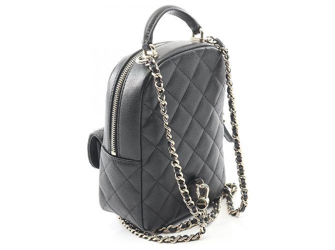 Timeless Zaino/borsa Chanel Matelassé Nero - vista 2