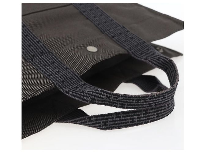 Hermès Fourre-tout Herline aus Canvas Braun - Ansicht 6