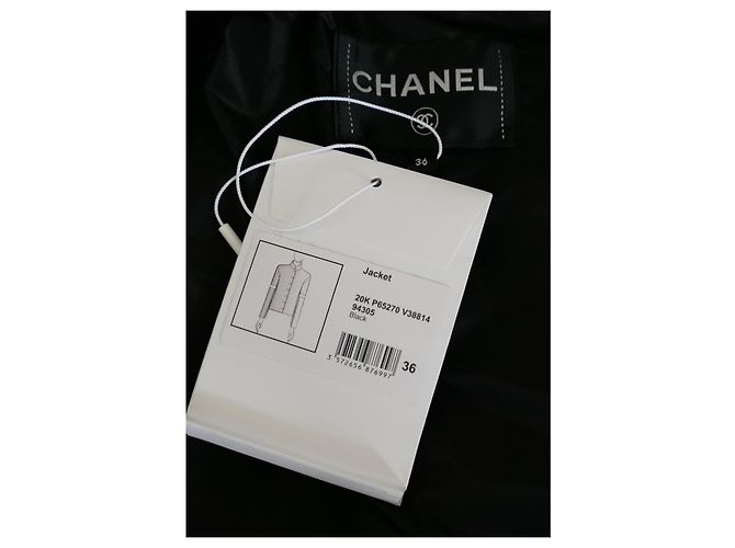 Chanel Herbst 2020 20K Werbekampagne Samtjacke Schwarz - Ansicht 12