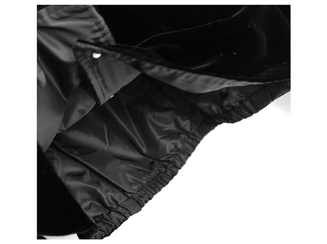 Chanel Herbst 2020 20K Werbekampagne Samtjacke Schwarz - Ansicht 6