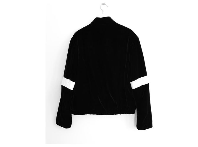 Chanel Herbst 2020 20K Werbekampagne Samtjacke Schwarz - Ansicht 7