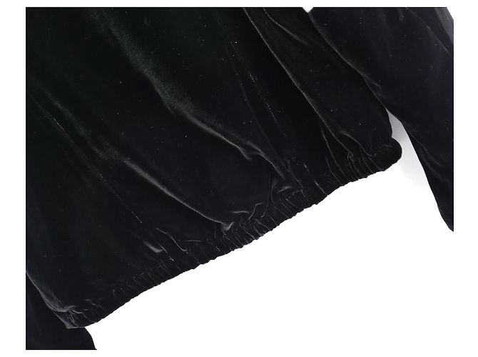 Chanel Herbst 2020 20K Werbekampagne Samtjacke Schwarz - Ansicht 9