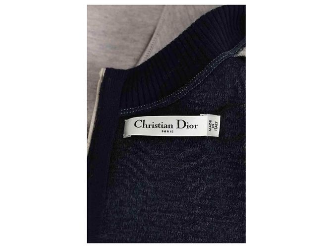 Dior Vestido de lana gris - vista 5