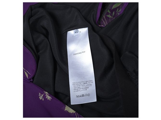Autre Marque Mini-Kleid mit Blumenmuster Gobi von The Attico Lila - Ansicht 11