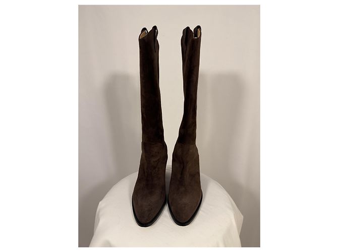 Autre Marque Botas Weston Marrón Taupe Castaño - vista 3