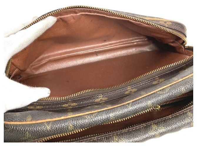 Borsa a Spalla Monogram Nile di Louis Vuitton Marrone Monogramma - vista 17