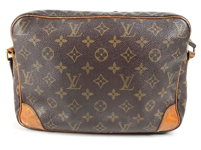 Borsa a Spalla Monogram Nile di Louis Vuitton Marrone Monogramma - vista 2