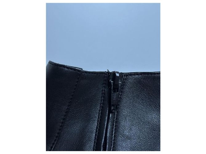Botines Prada de cuero negro - vista 7