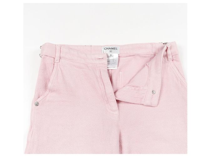 Timeless Chanel Coco Mark Baumwollhose Pink - Ansicht 5