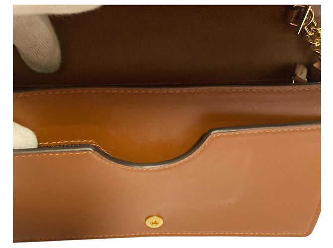 Borsa a Spalla in Pelle GG Matelassé Gucci Marrone - vista 9