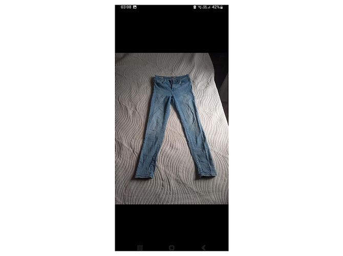Autre Marque Vaqueros Levi's 721 Skinny Azules Algodón W28 L30 - vista 5