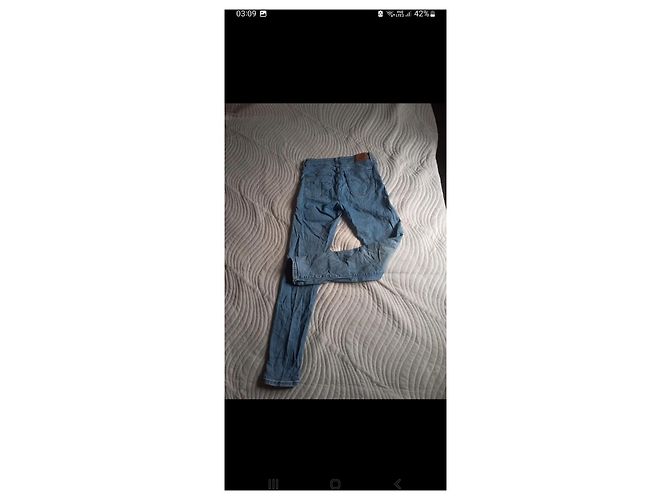 Autre Marque Vaqueros Levi's 721 Skinny Azules Algodón W28 L30 - vista 8