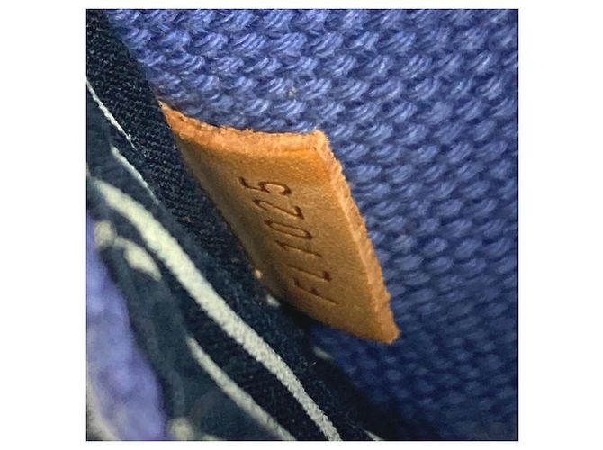 LOUIS VUITTON M40081 Antigua Bezas PM Borsa a Spalla Blu - vista 15