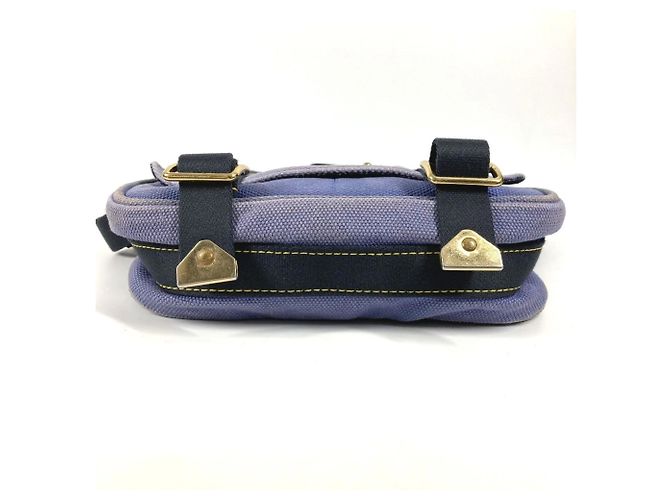 LOUIS VUITTON M40081 Antigua Bezas PM Borsa a Spalla Blu - vista 5