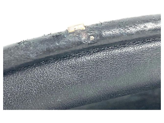 Borsa clutch in pelle nera Chanel Nero - vista 11
