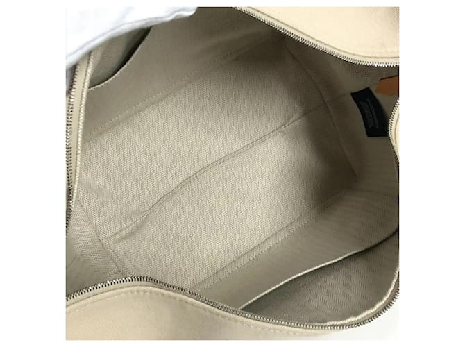 Hermès Pochette GM nera Hermes Brid Beige - vista 10