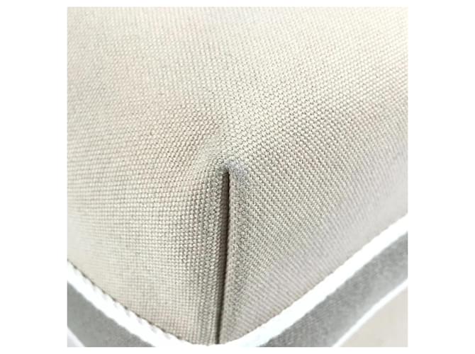 Hermès Pochette GM nera Hermes Brid Beige - vista 14