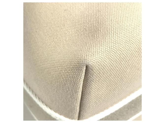 Hermès Pochette GM nera Hermes Brid Beige - vista 16
