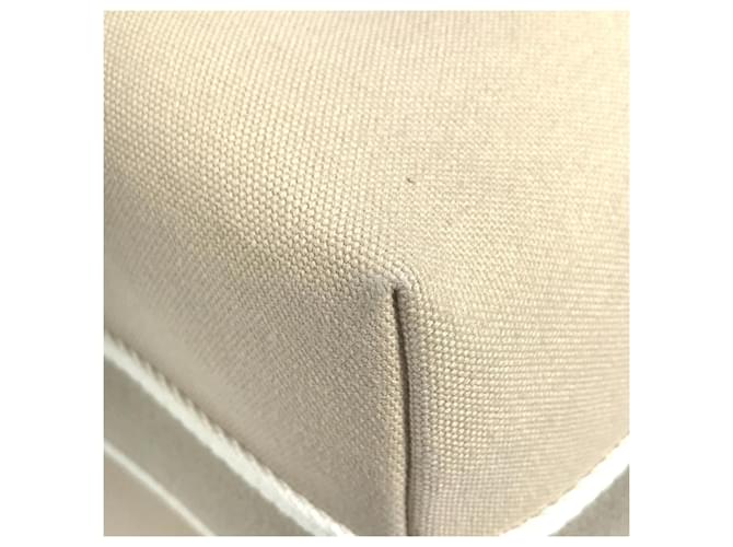 Hermès Pochette GM nera Hermes Brid Beige - vista 17