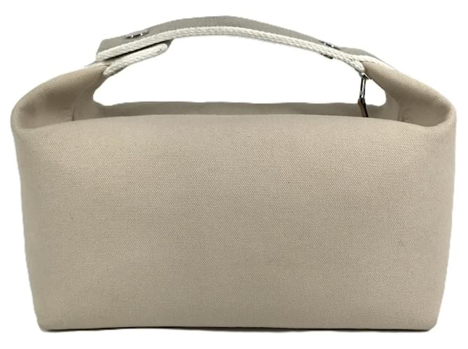Hermès Pochette GM nera Hermes Brid Beige - vista 2