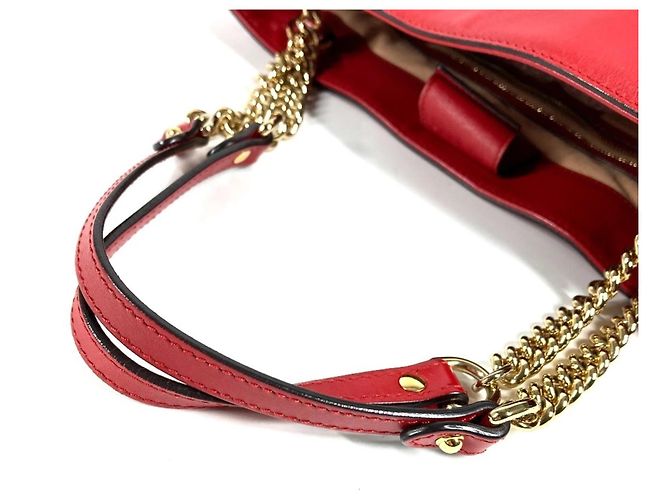 GUCCI Interlocking G Kettentasche Rot - Ansicht 10
