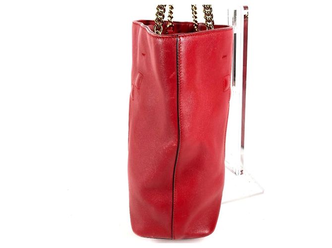 GUCCI Interlocking G Kettentasche Rot - Ansicht 4