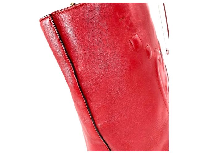 GUCCI Interlocking G Kettentasche Rot - Ansicht 5