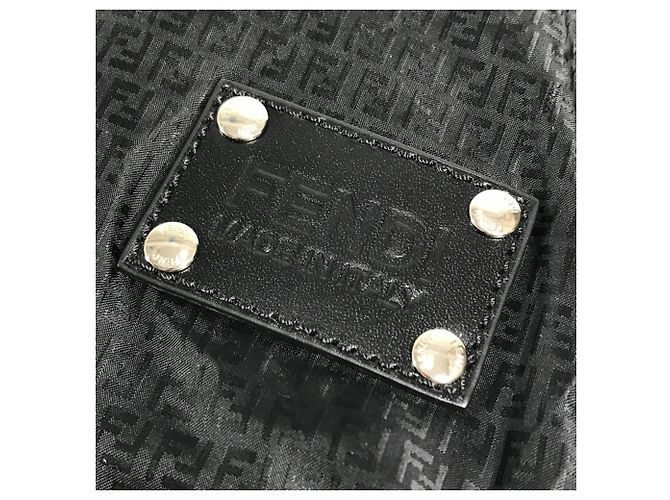 Fendi Zucca Logo Umhängetasche Schwarz - Ansicht 8