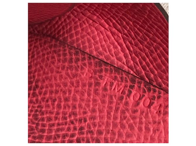 Monedero Duo Calvi de Hermès Rosa - vista 2