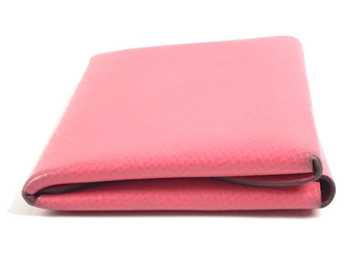 Monedero Duo Calvi de Hermès Rosa - vista 5