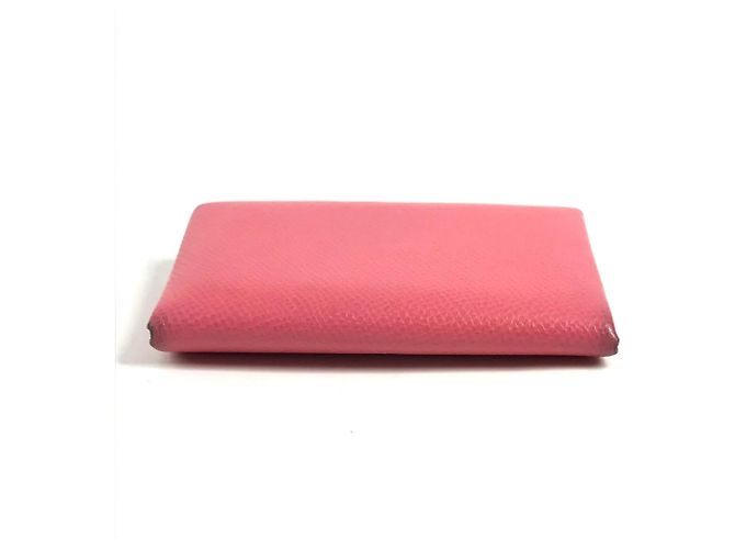 Monedero Duo Calvi de Hermès Rosa - vista 6