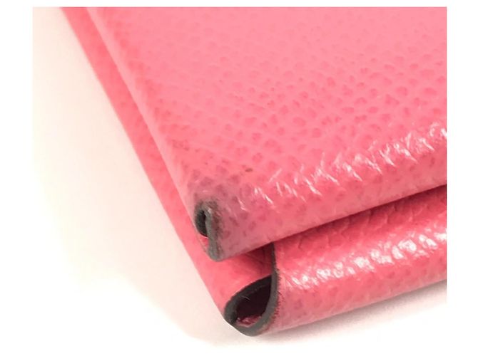 Monedero Duo Calvi de Hermès Rosa - vista 9